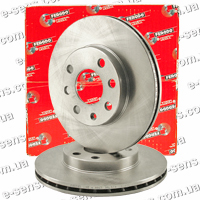 Диск тормозной передний Ланос 13" FERODO