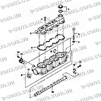 Распредвал Ланос 1.5 RUVILLE
