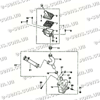 Фильтр воздушный Ланос Сенс CHAMPION