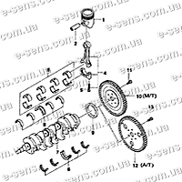 Шатун Ланос GENUINE в сборе