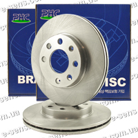 Диск тормозной передний Ланос 13" VALEO PHC