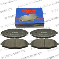 Колодки тормозные передние Ланос 1.5 DURON