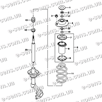 Амортизатор передний Нубира MONROE масляный