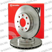 Диск тормозной передний Авео BREMBO