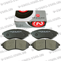 Колодки тормозные передние Ланос 1.6 ONNURI