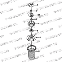 Подшипник передней опоры Авео SACHS
