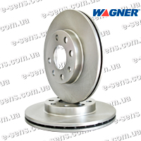 Диск тормозной передний Ланос 13" WAGNER