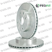 Диск тормозной передний Лачетти PROFIT