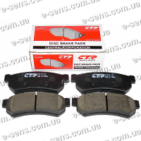 Колодки тормозные задние Лачетти с 2007 CTR