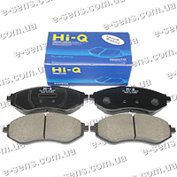 Колодки тормозные передние Авео HI-Q