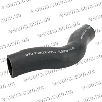 Патрубок радиатора Ланос верхний GROG без конд