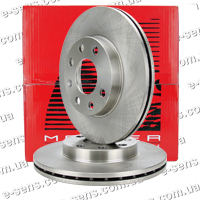 Диск тормозной передний Ланос 13" REMSA