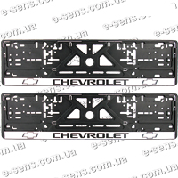Рамки под номер CHEVROLET 2шт
