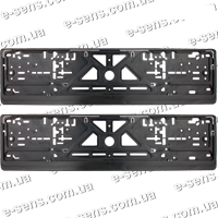 Рамки под номер черные 2шт