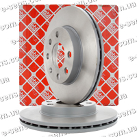 Диск тормозной передний Ланос 13" FEBI
