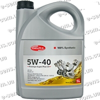 DELPHI 5W-40 Prestige Super Plus 5л