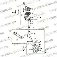 Фильтр воздушный Ланос Сенс CHAMPION