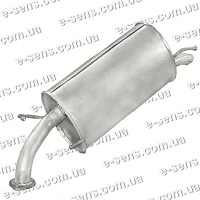 Глушитель Авео хэтчбек POLMOSTROW