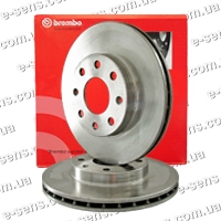 Диск тормозной передний Авео BREMBO