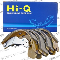 Колодки тормозные задние Авео HI-Q