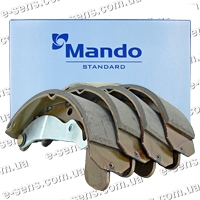 Колодки тормозные задние Ланос MANDO